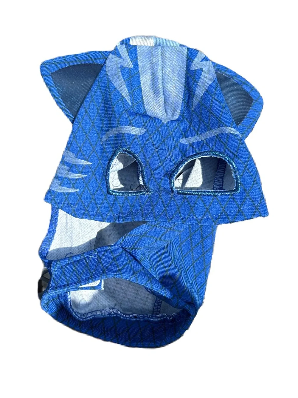 PJ Masks Cat Boy Costume 5-6T Halloween Blue 2 Piece Bodysuit Mask